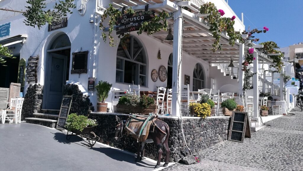Brusco Restaurant
Pyrgos: De stralende parel van Santorini