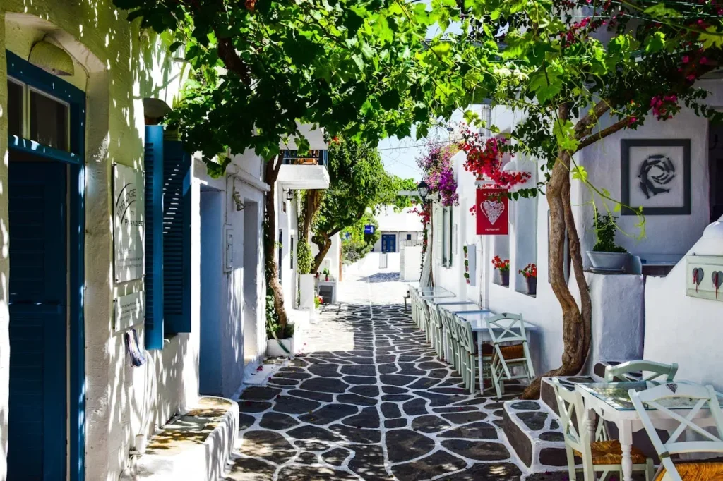 Straatjes santorini